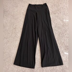 OFFLINE by Aerie Black Wide leg ribbed pants